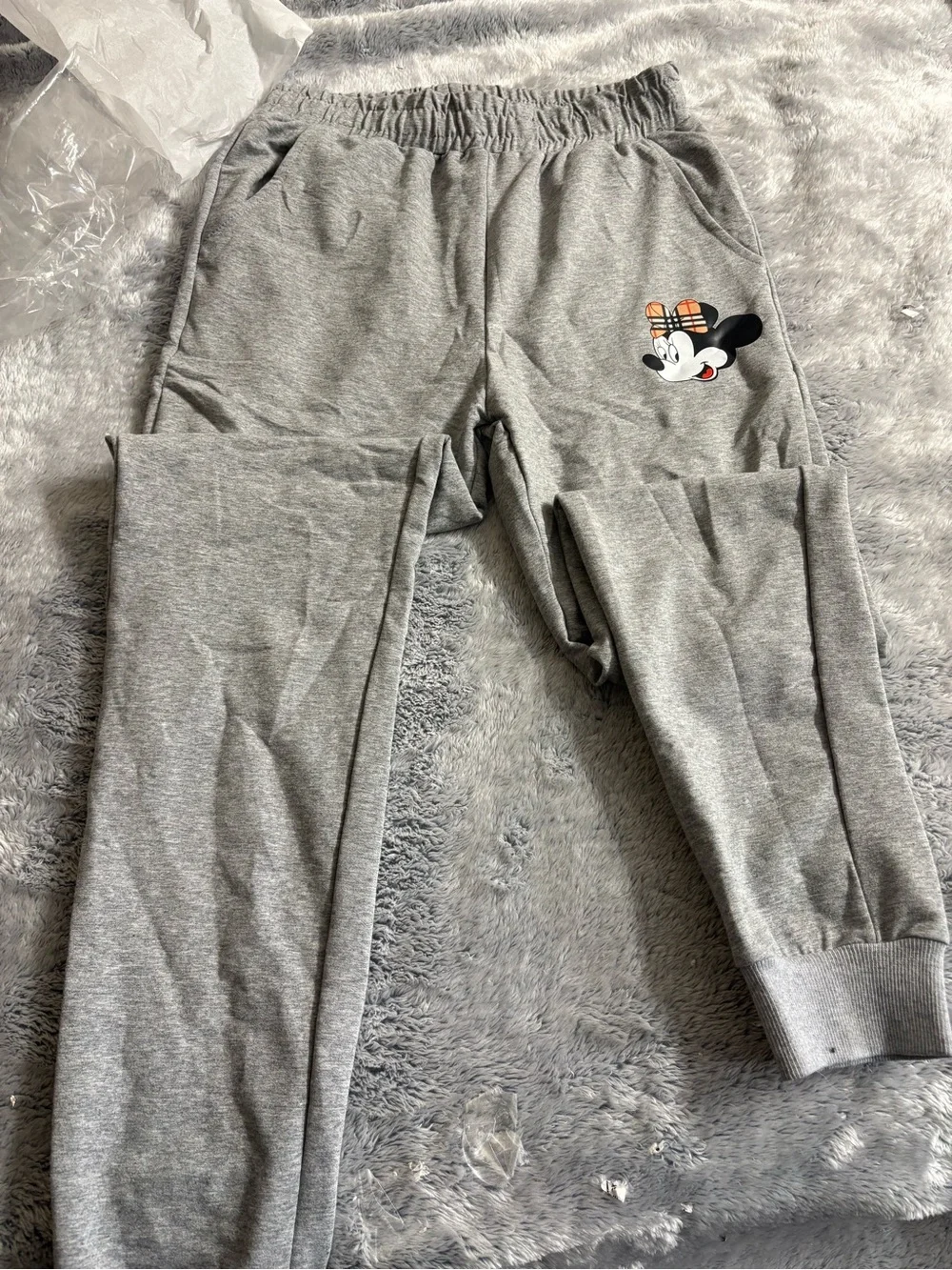 Kids Grey Minnie Mouse Graphic Tee